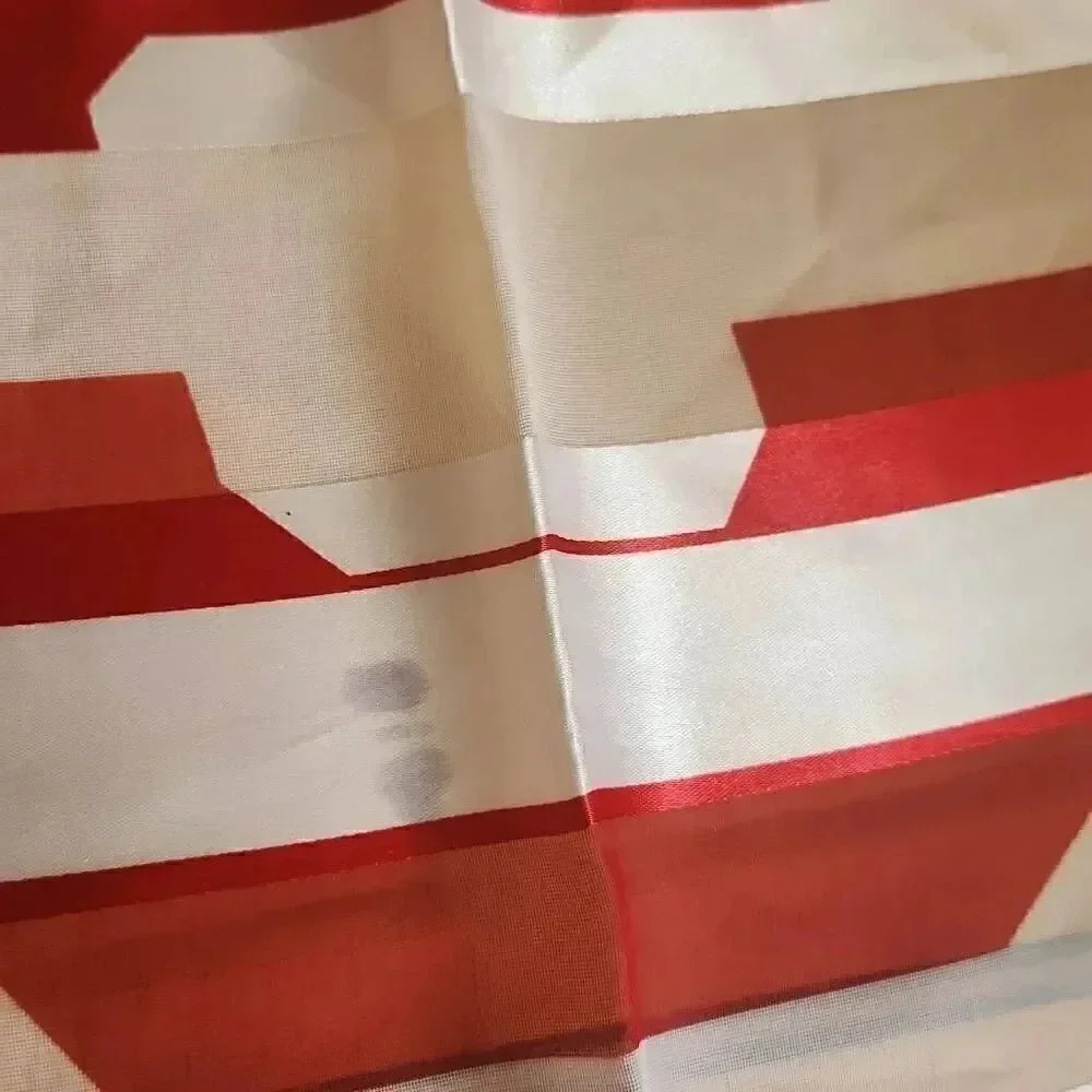 Patriotic God bless America extra large silk scarf
